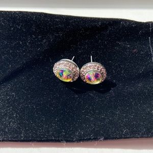 Cute crystal earrings